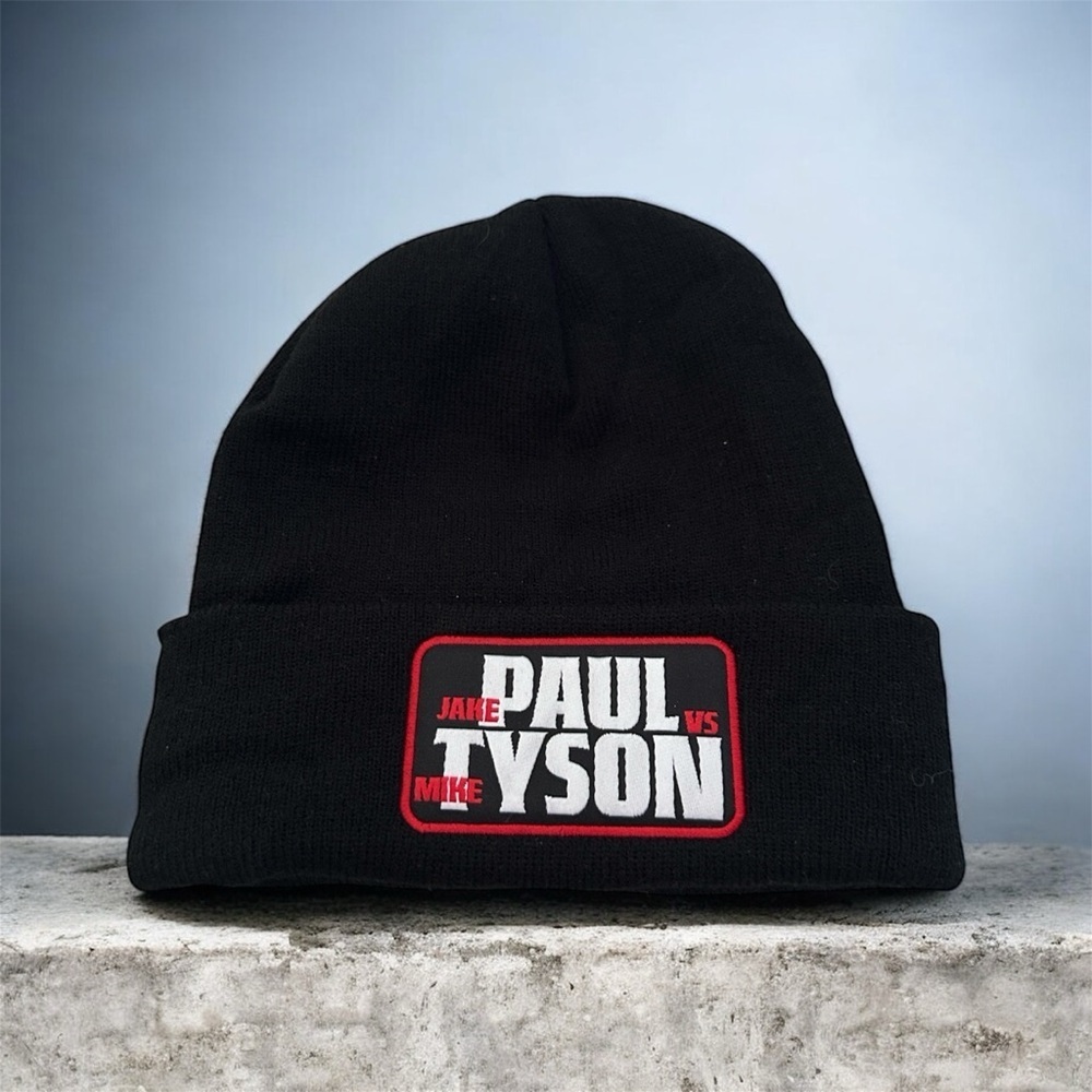 Netflix Black Beanie with Red and White Logo
